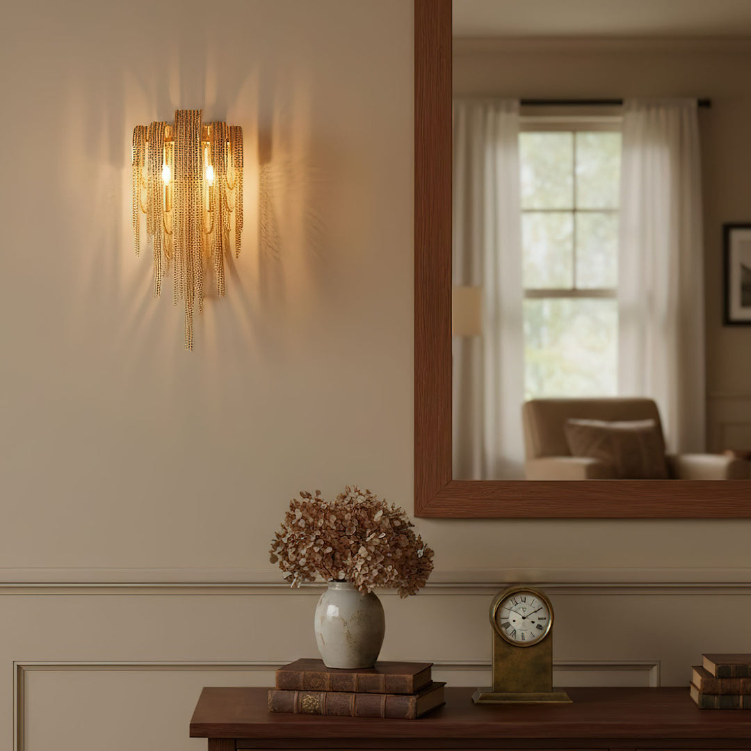 Chains Tassel Wall Lamp