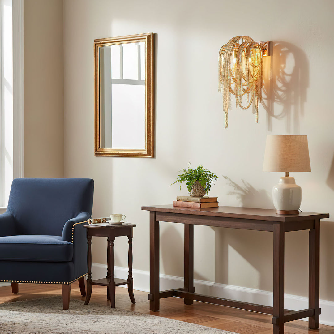 Chains Tassel Wall Lamp