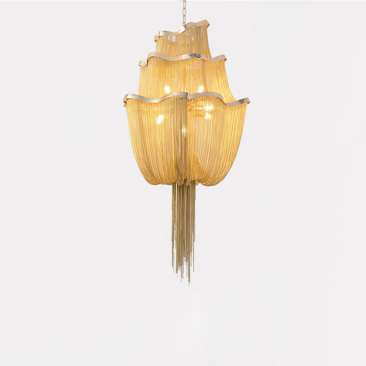 Chains Shimmering Chandelier - Vakkerlight