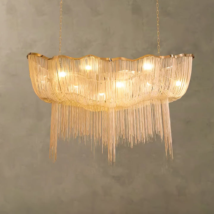 Chains Shimmering Chandelier - Vakkerlight