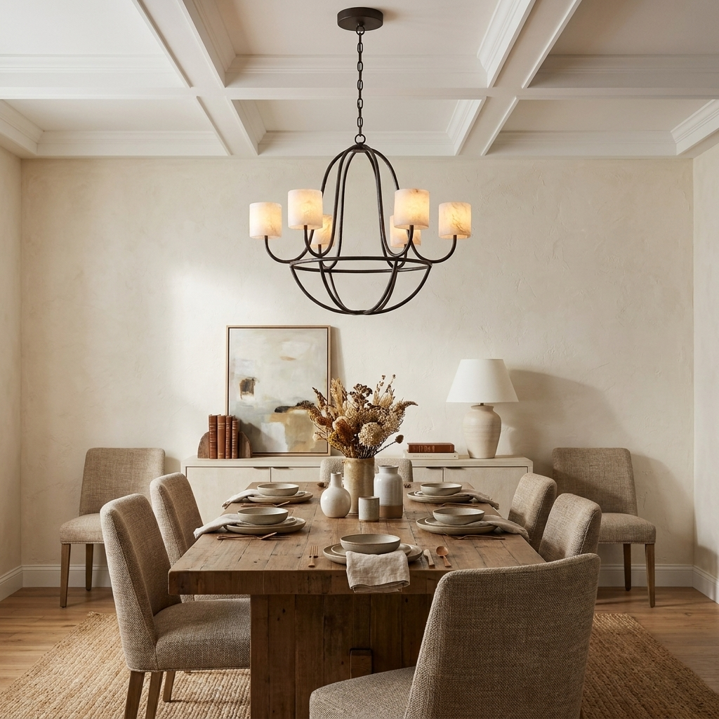 Chalice Alabaster Chandelier