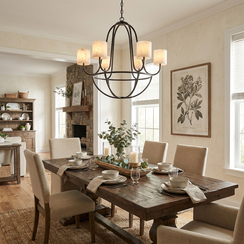 Chalice Alabaster Chandelier