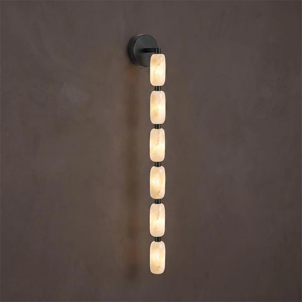 Applique murale Chaplet Beaded Alabaster