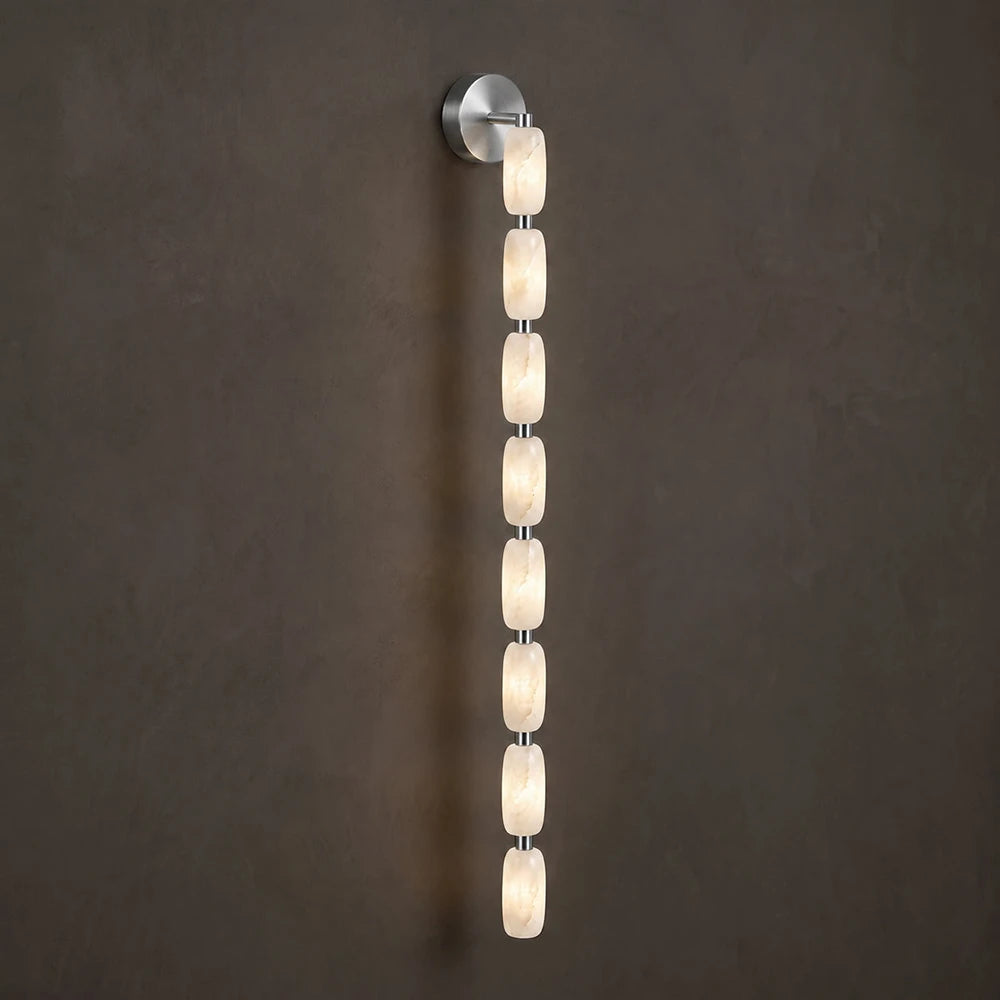 Applique murale Chaplet Beaded Alabaster