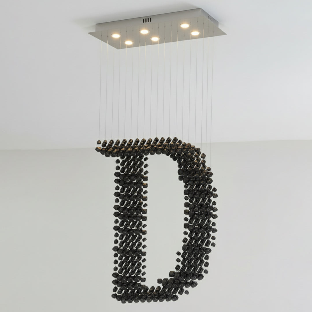 Black Stones Chandeliers - Vakkerlight
