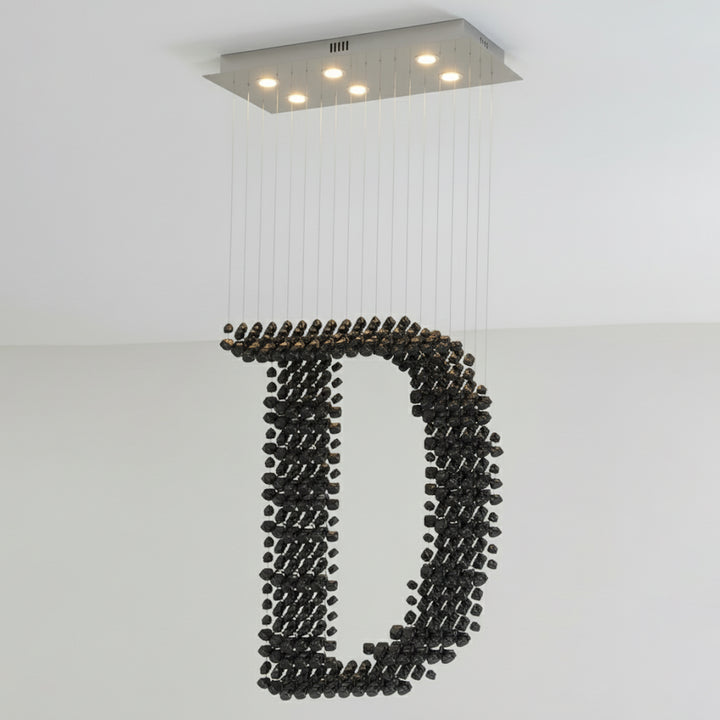Black Stones Chandeliers - Vakkerlight