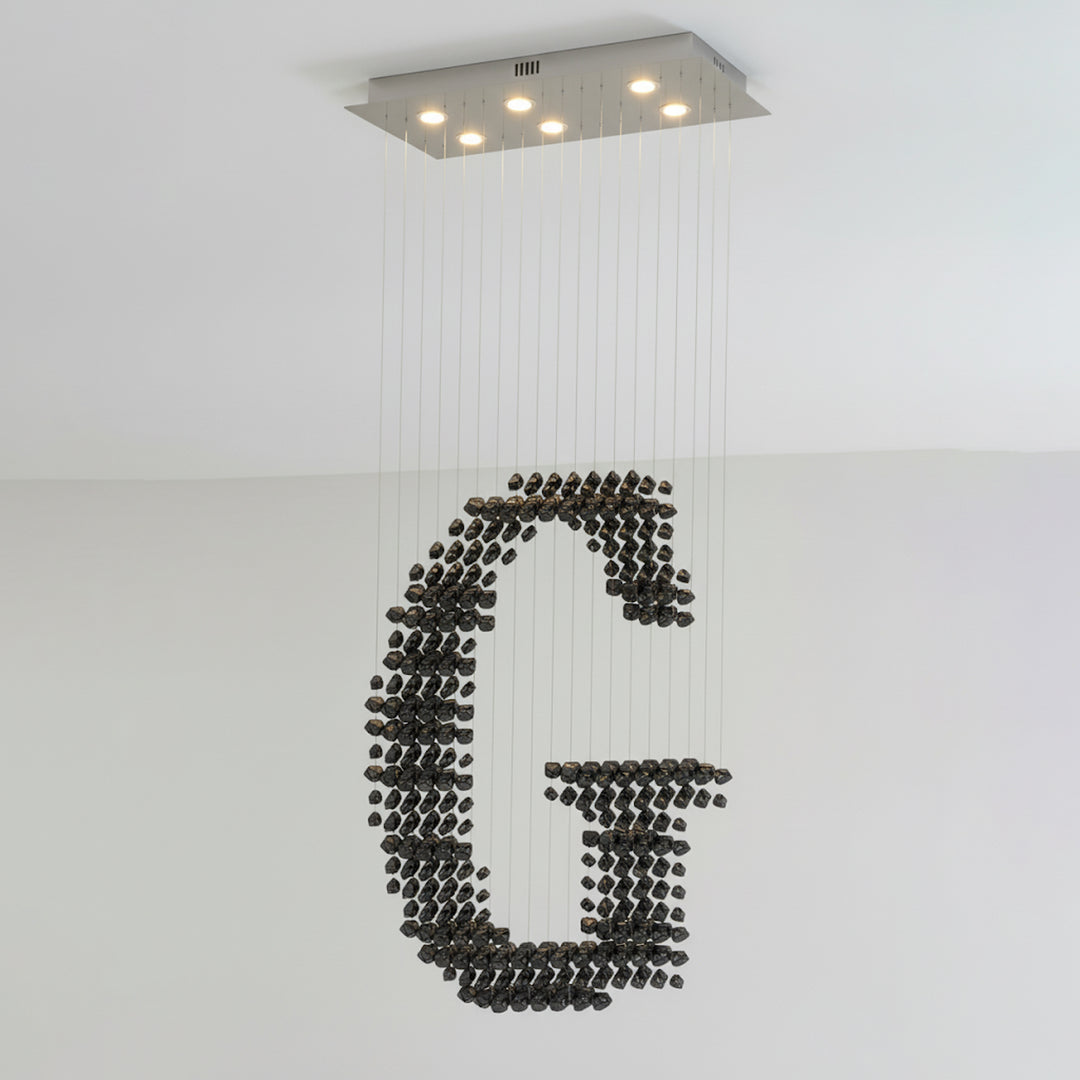 Charcoal Chandeliers G - Vakkerlight