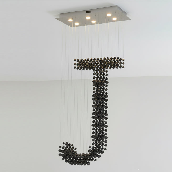 Charcoal Chandeliers J - Vakkerlight