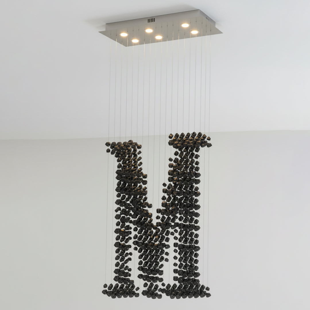 Charcoal Chandeliers M - Vakkerlight