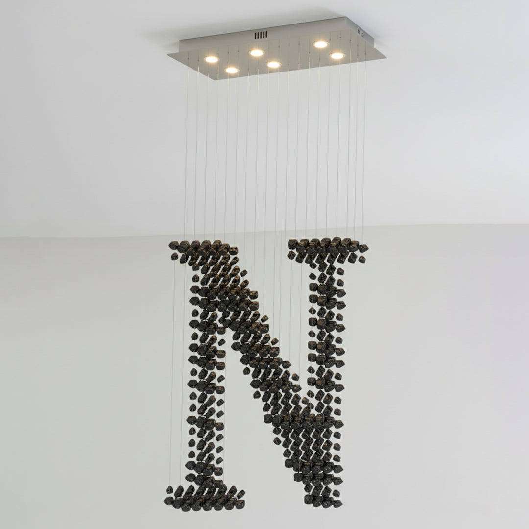 Charcoal Chandeliers N - Vakkerlight