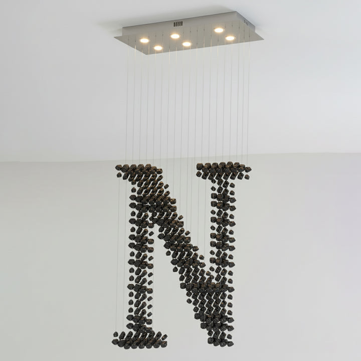 Charcoal Chandeliers N - Vakkerlight