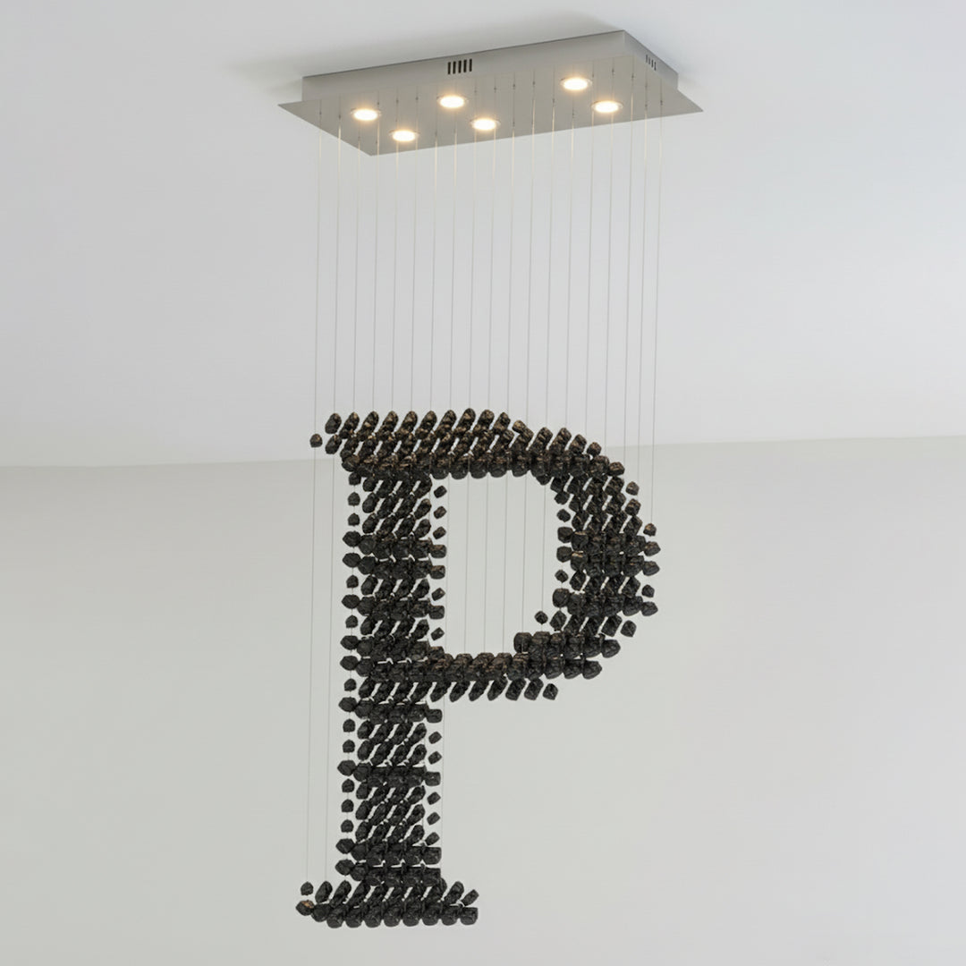 Charcoal Chandeliers P - Vakkerlight