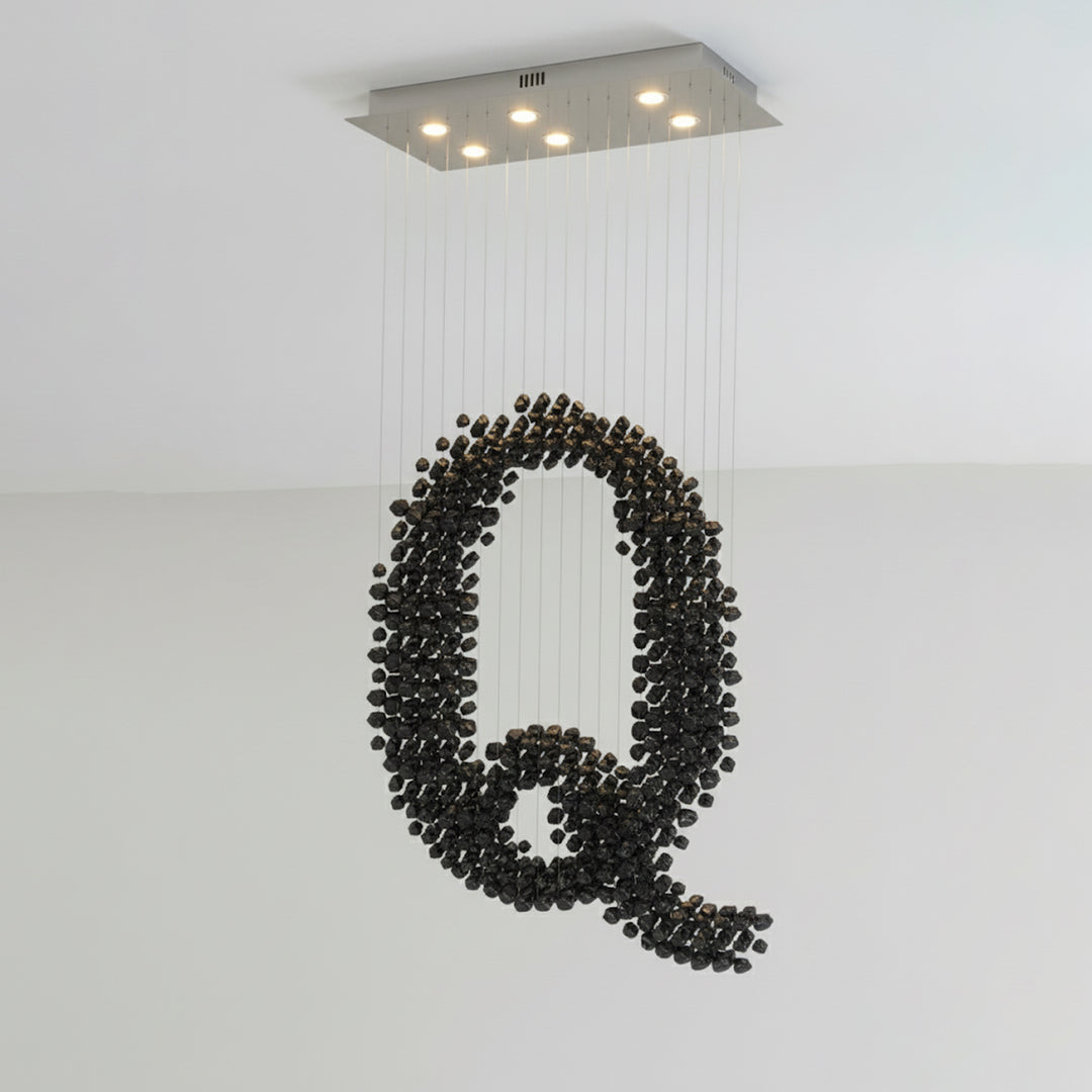 Charcoal Chandeliers Q - Vakkerlight