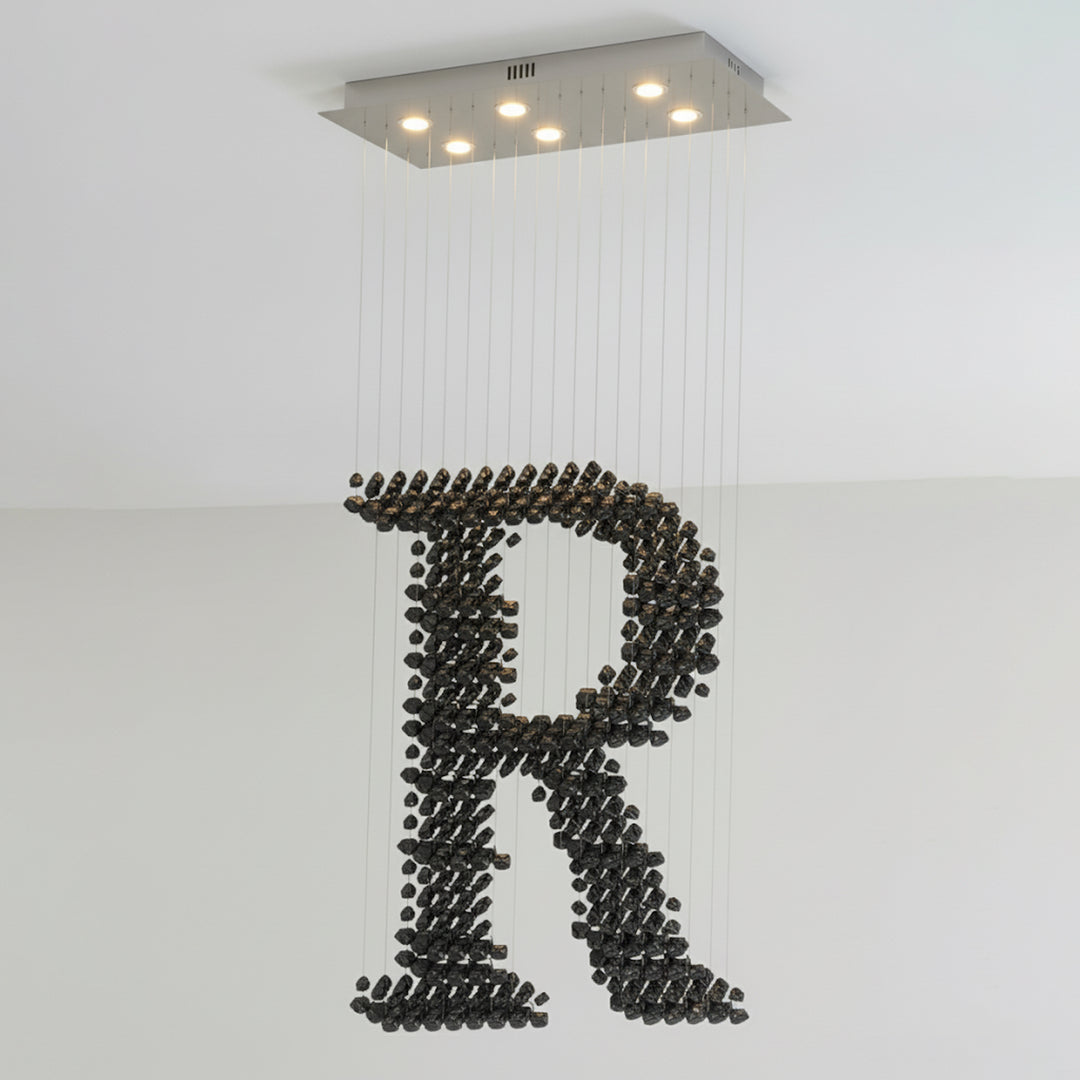 Charcoal Chandeliers M to R