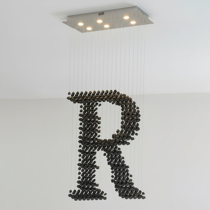 Charcoal Chandeliers M to R