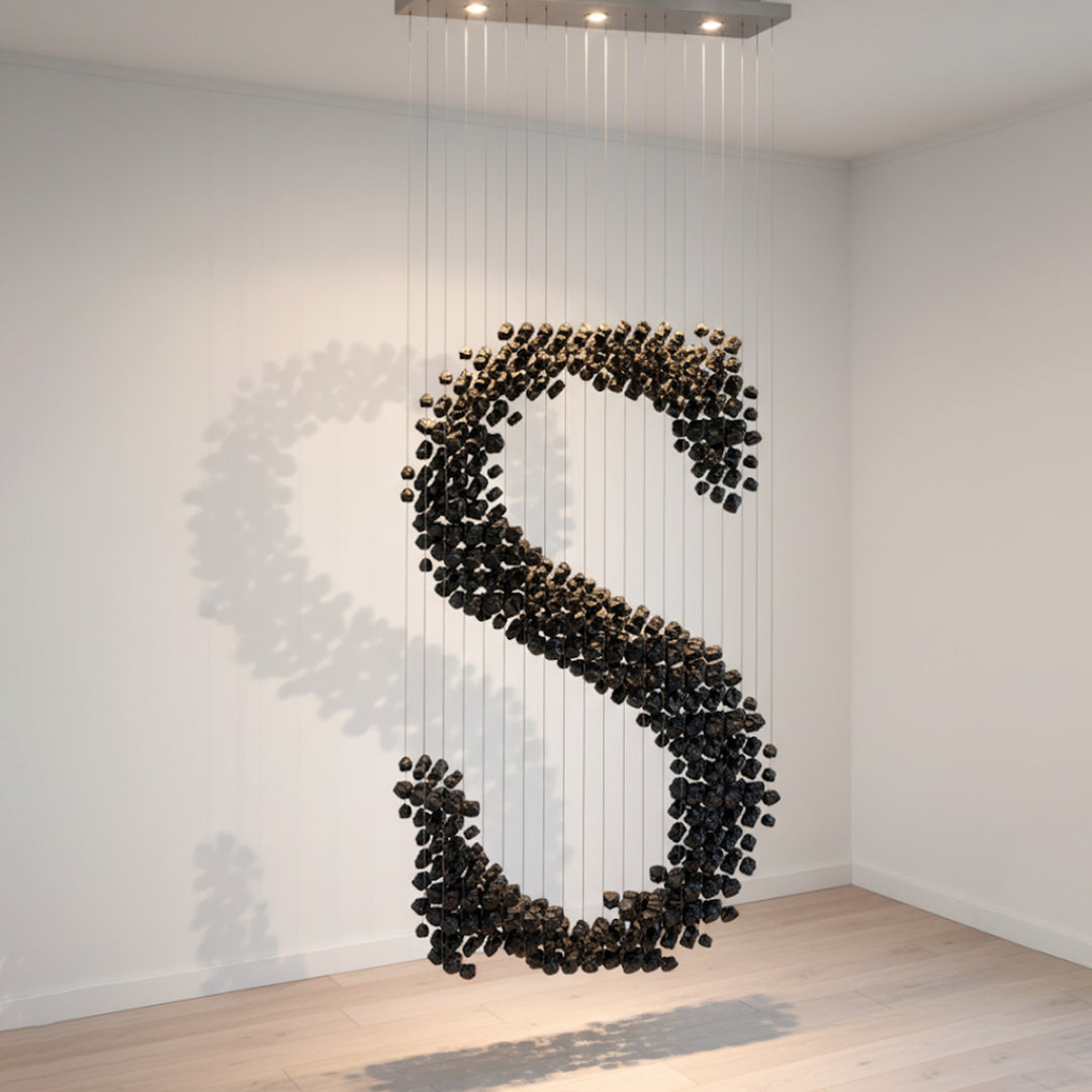 Charcoal Chandeliers S - Vakkerlight