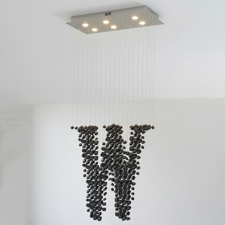 Charcoal Chandeliers W - Vakkerlight