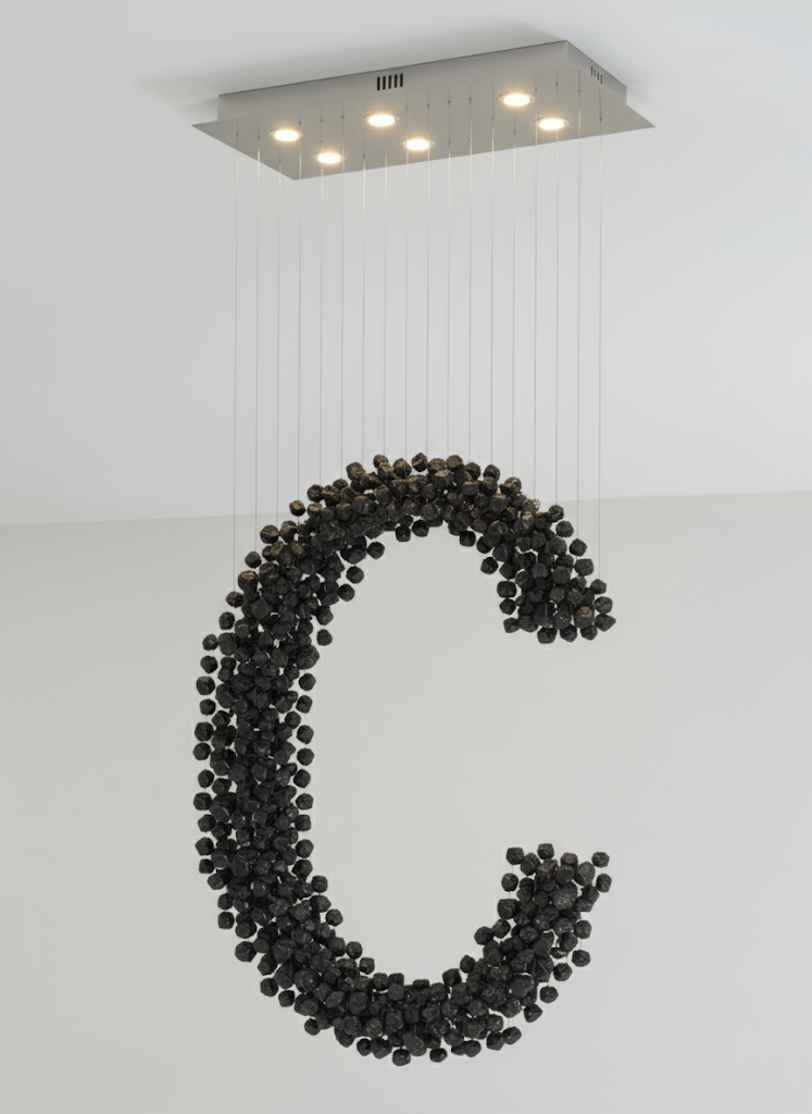 Charcoal Chandeliers C - Vakkerlight