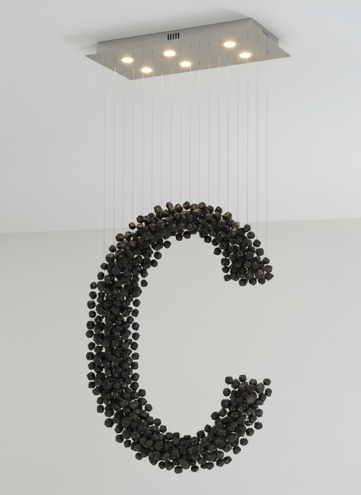Charcoal Chandeliers C - Vakkerlight
