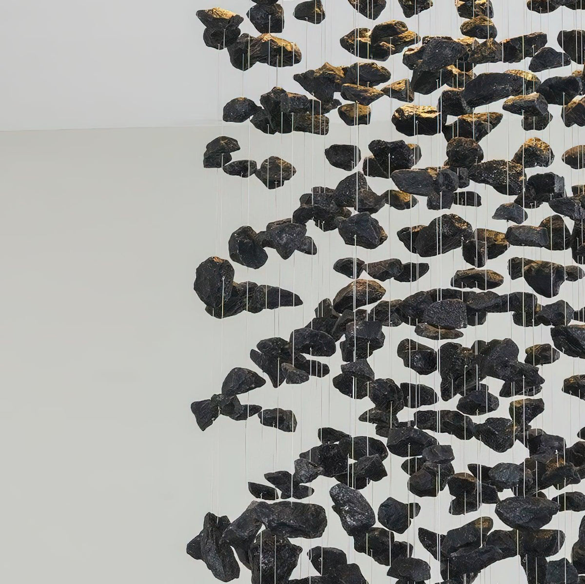 Charcoal Chandelier Texture