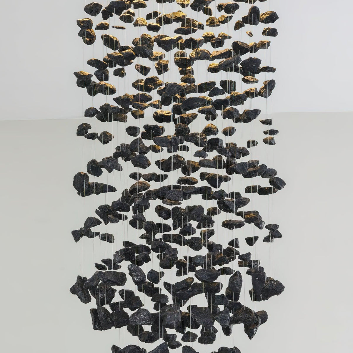 Charcoal Chandelier Detail