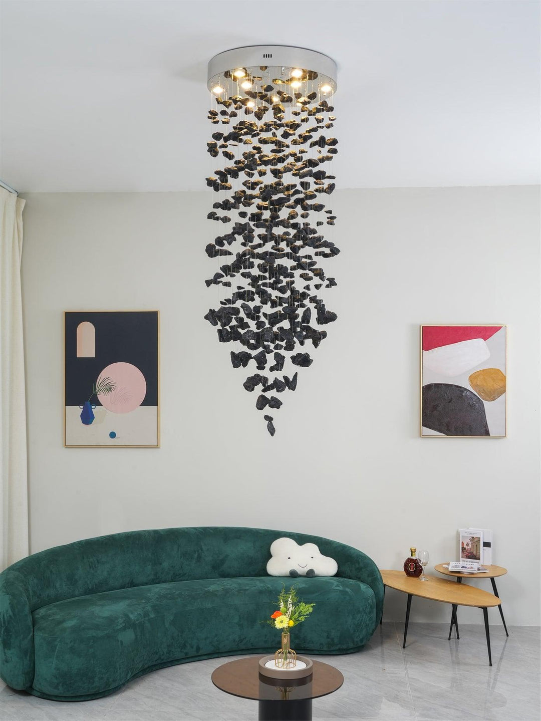 Charcoal Chandeliers M to R - Vakkerlight