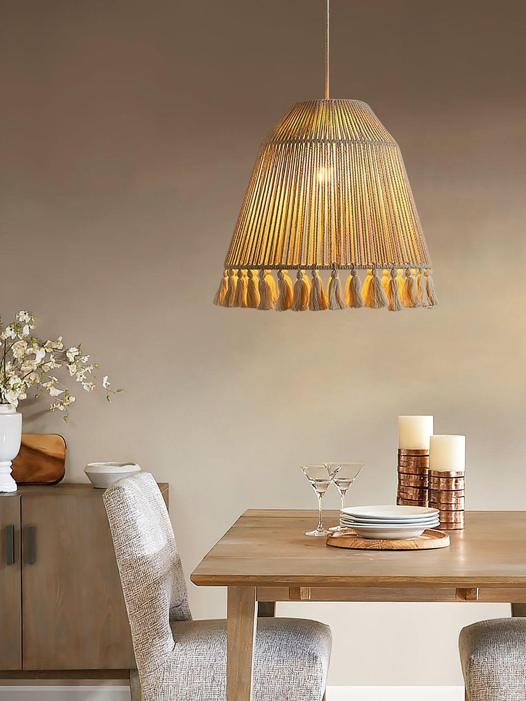 Chase Tassel Pendant Light - Vakkerlight