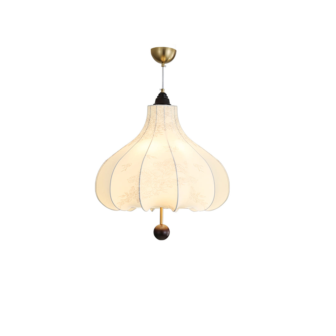 Chestnut Fabric Pendant Light