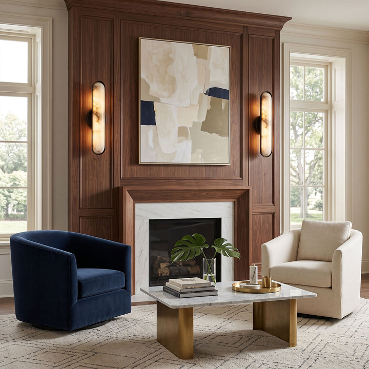 Chiarore Alabaster Wall Sconce - Vakkerlight