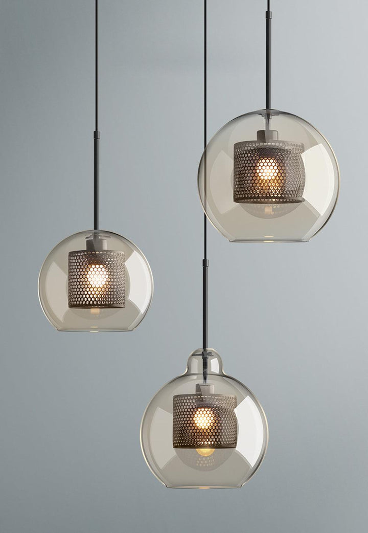 Combined Chiswick Glass Pendant Light - Vakkerlight