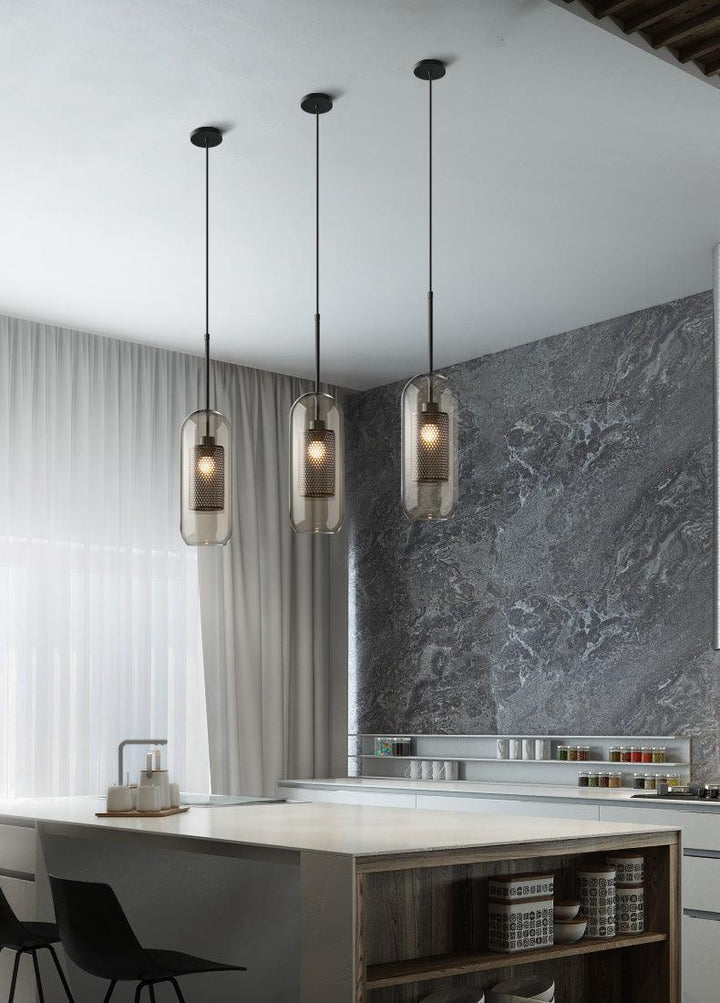 Combined Chiswick Glass Pendant Light - Vakkerlight