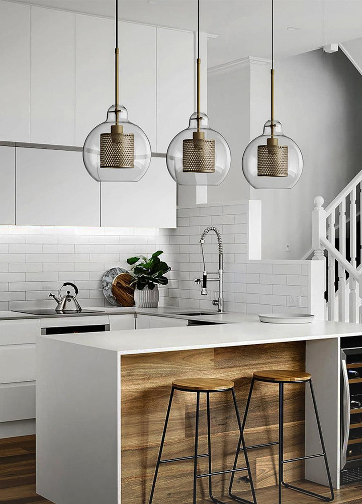 Combined Chiswick Glass Pendant Light - Vakkerlight