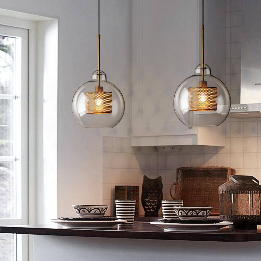 Combined Chiswick Glass Pendant Light - Vakkerlight