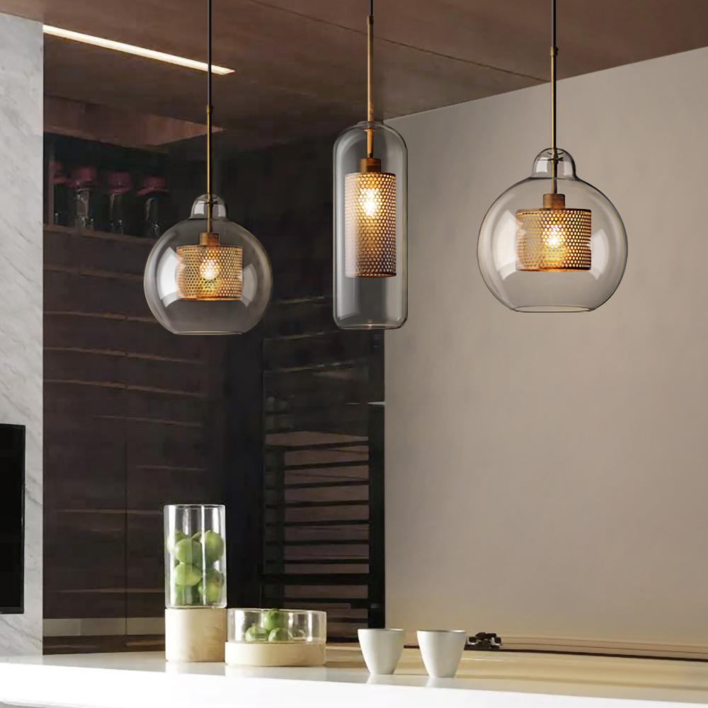 Combined Chiswick Glass Pendant Light - Vakkerlight