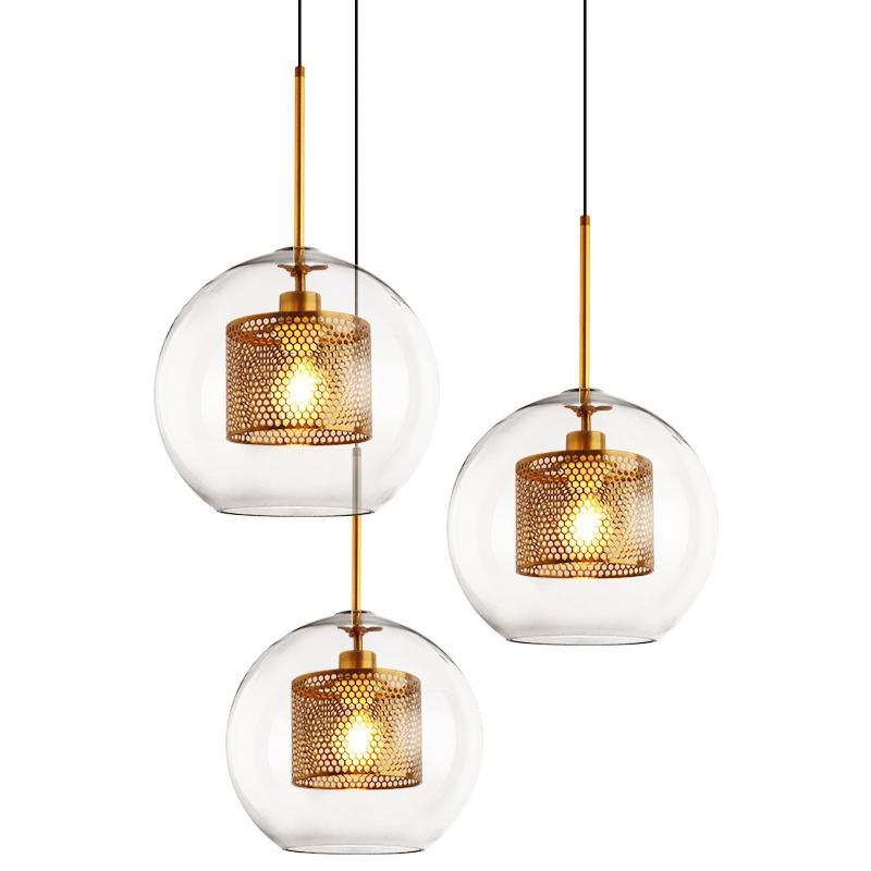 Combined Chiswick Glass Pendant Light - Vakkerlight