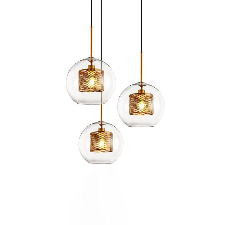 Combined Chiswick Glass Pendant Light - Vakkerlight