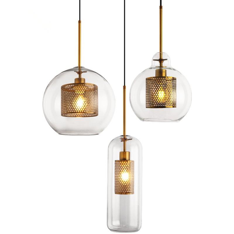 Combined Chiswick Glass Pendant Light - Vakkerlight