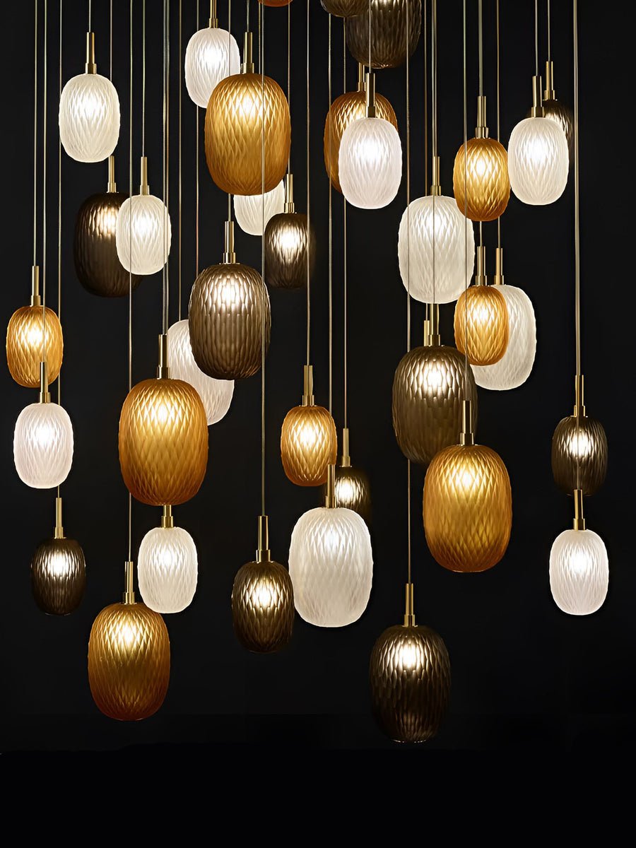 Chromatic Gem Drop Chandelier - Vakkerlight