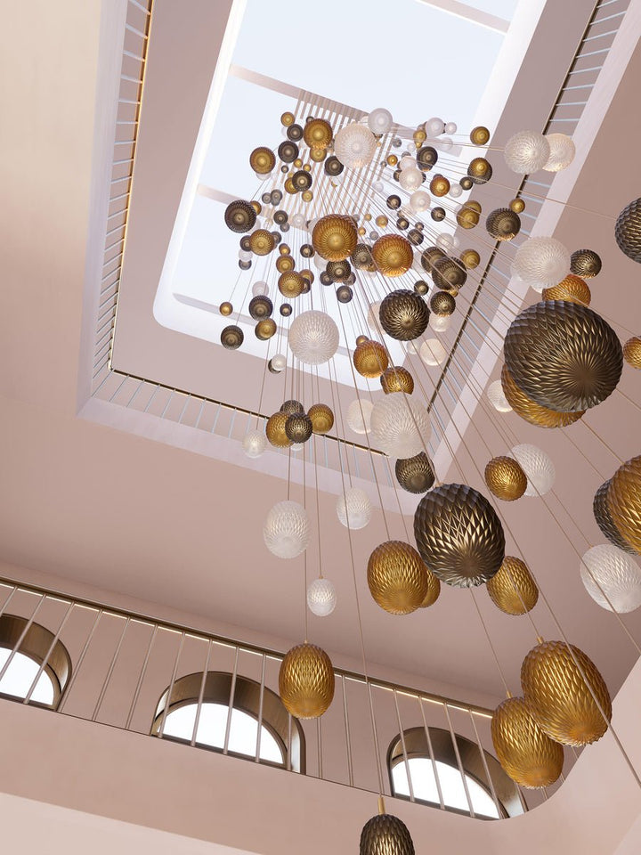 Chromatic Gem Drop Chandelier - Vakkerlight