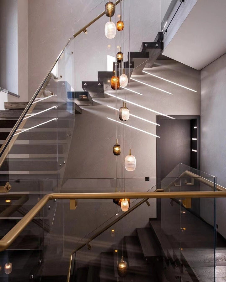 Chromatic Gem Drop Chandelier - Vakkerlight