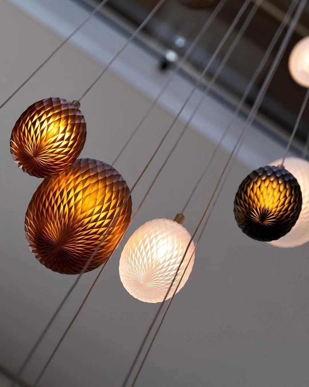 Chromatic Gem Drop Chandelier - Vakkerlight