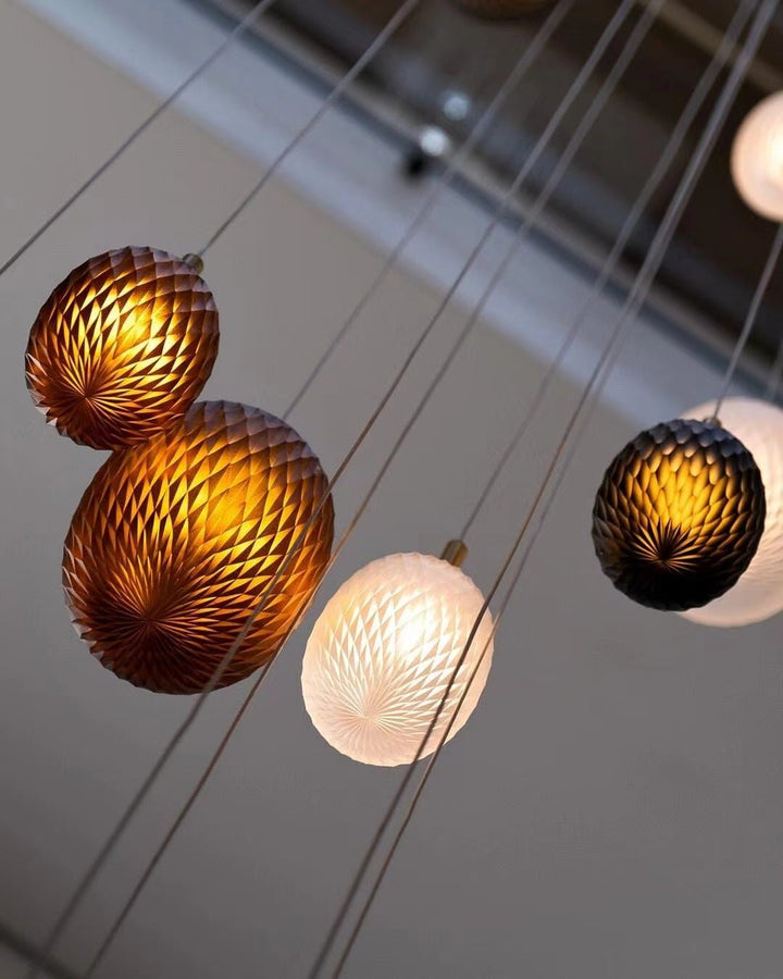 Chromatic Gem Drop Chandelier - Vakkerlight