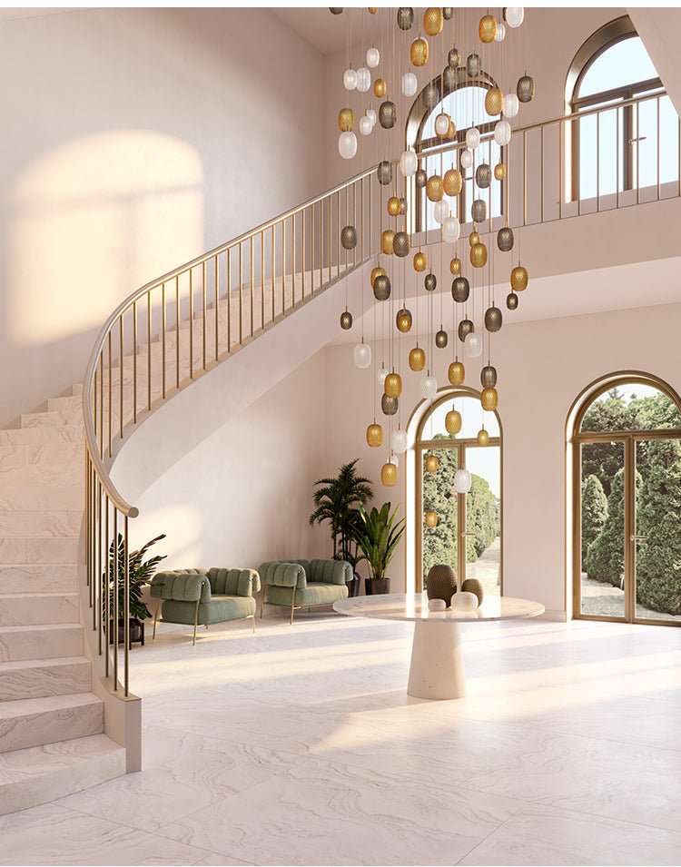 Chromatic Gem Drop Chandelier - Vakkerlight