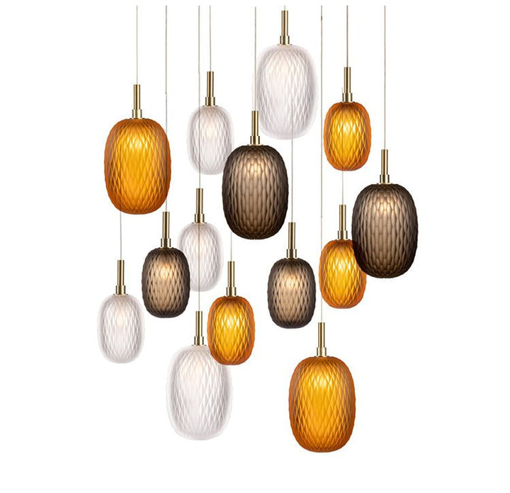 Chromatic Gem Drop Chandelier - Vakkerlight