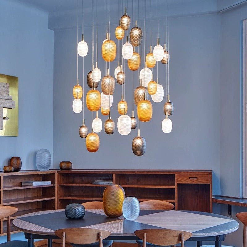 Chromatic Gem Drop Chandelier - Vakkerlight