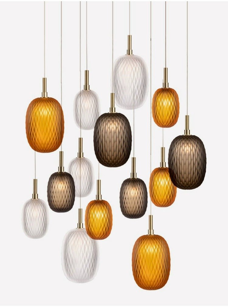 Chromatic Gem Drop Chandelier - Vakkerlight