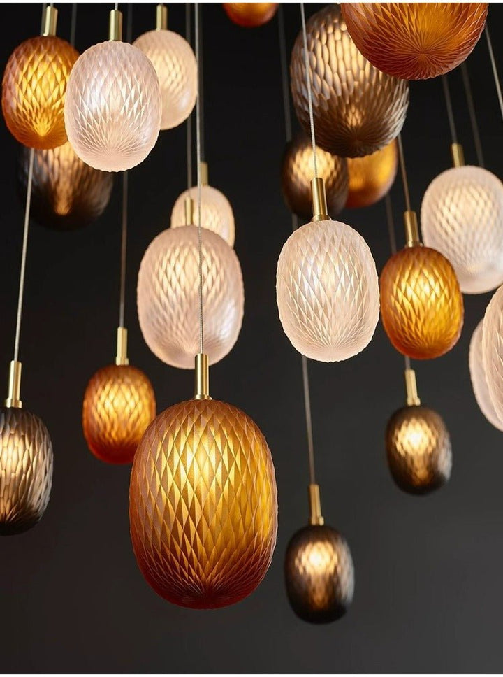 Chromatic Gem Drop Chandelier - Vakkerlight