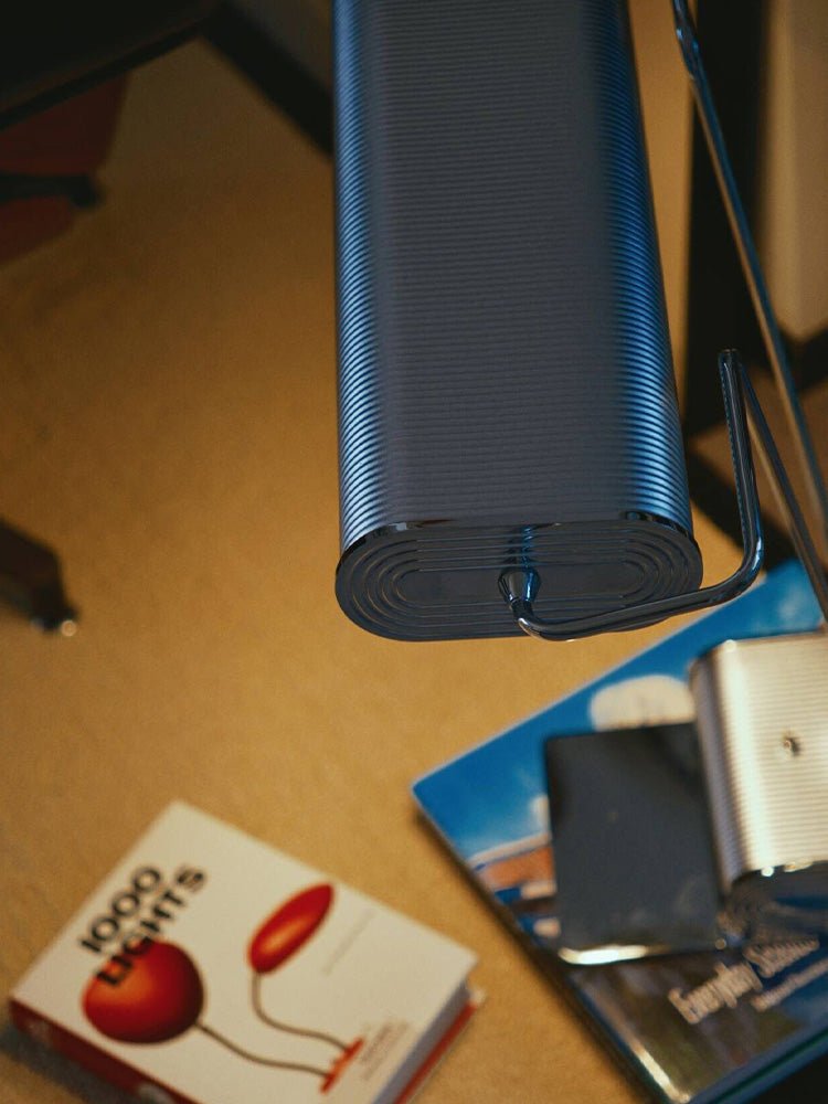 Chrome Coiled Wire Desk Lamp - Vakkerlight