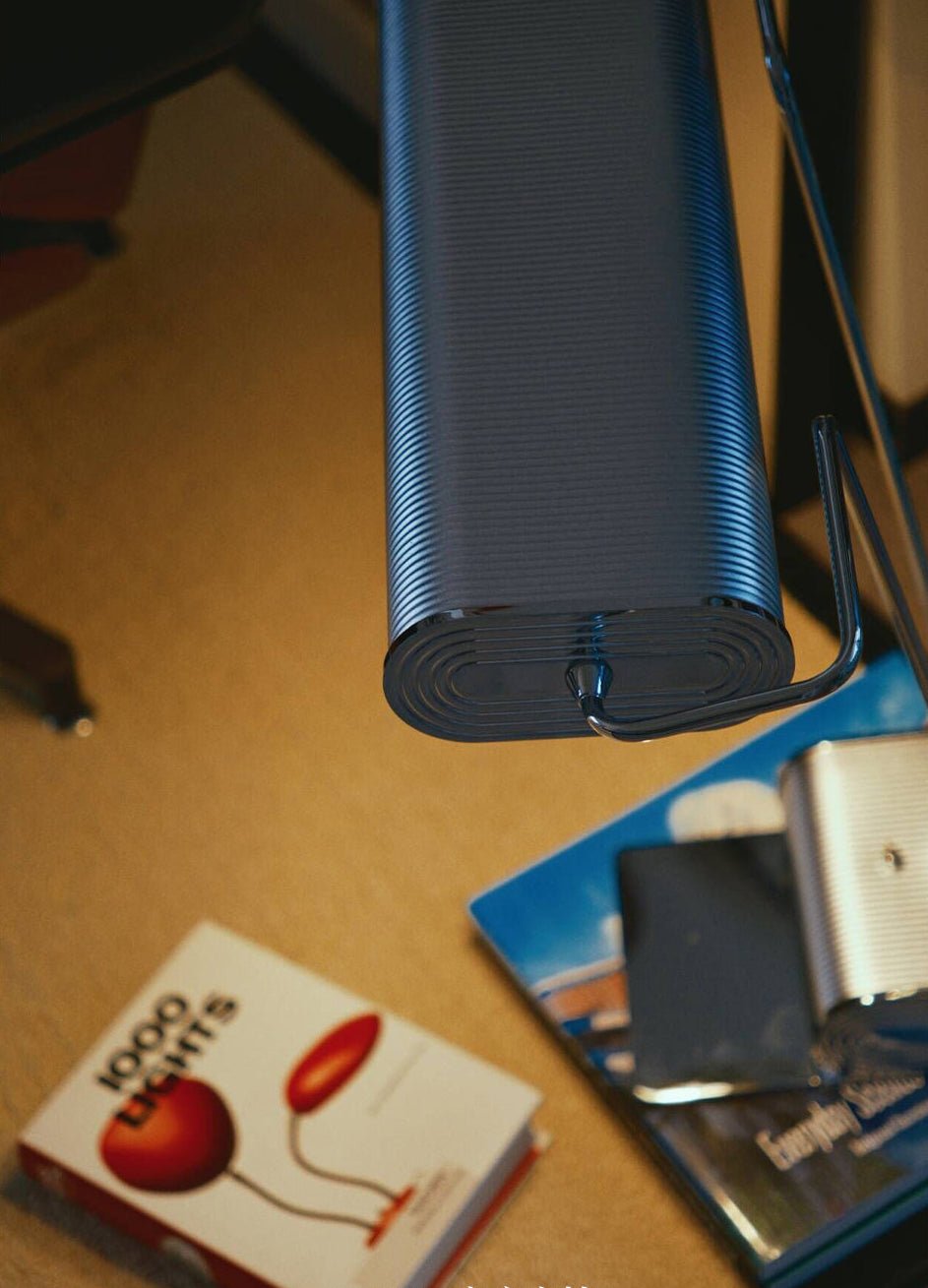 Chrome Coiled Wire Desk Lamp - Vakkerlight