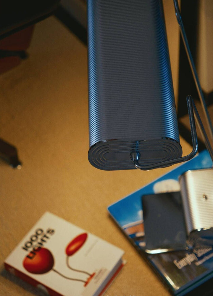 Chrome Coiled Wire Desk Lamp - Vakkerlight